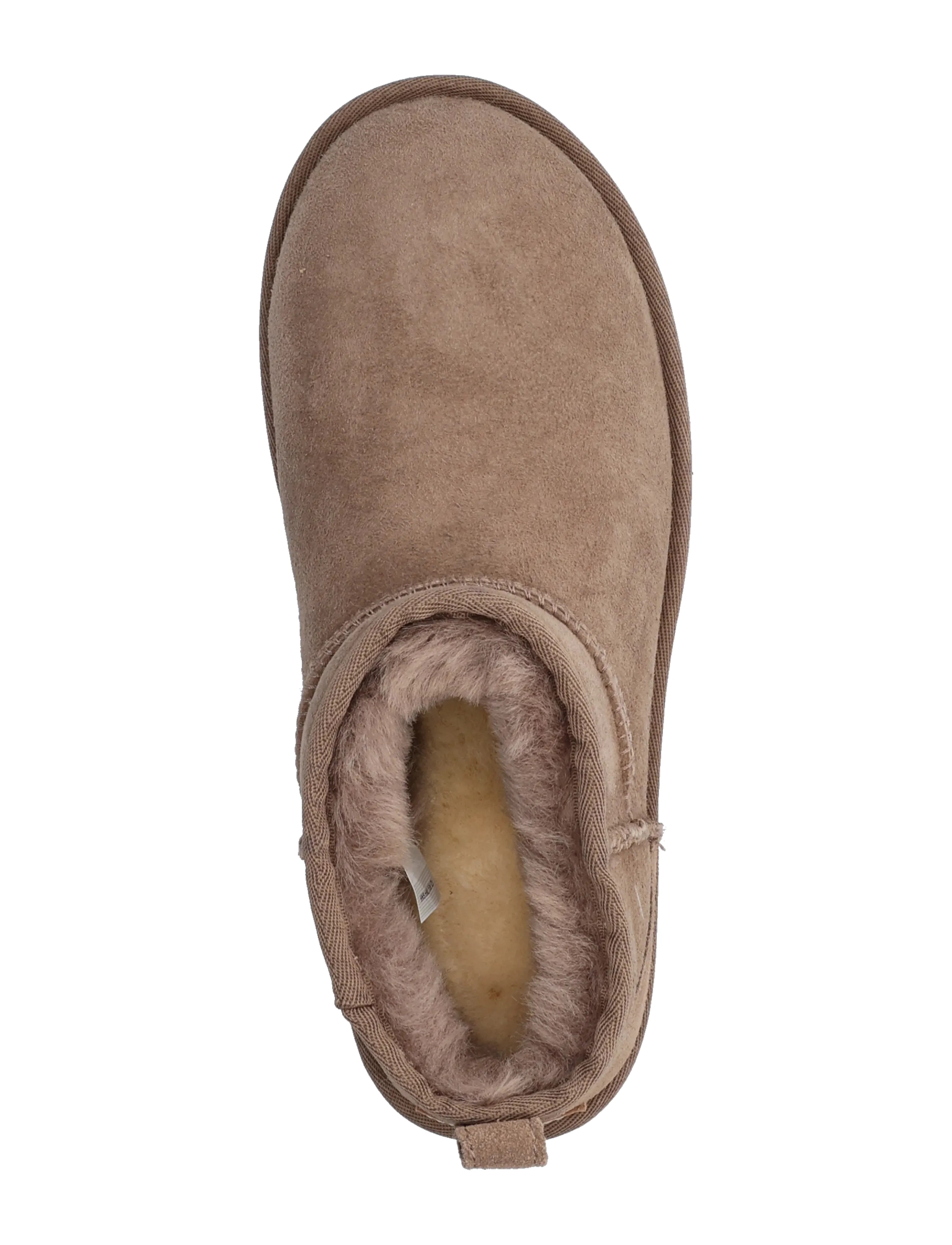 UGG - W Classic Ultra Mini - platta ankelboots - caribou - 3