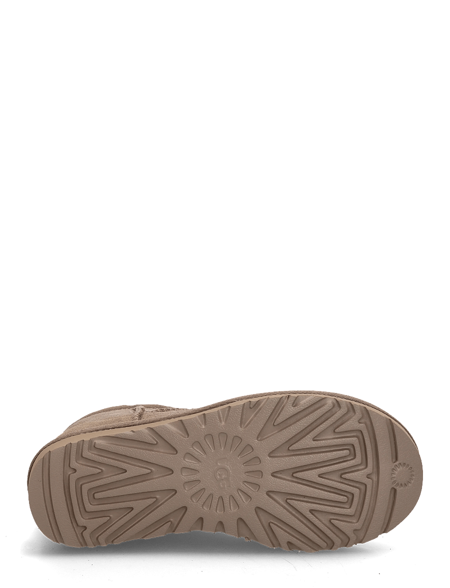 UGG - W Classic Ultra Mini - platta ankelboots - caribou - 4