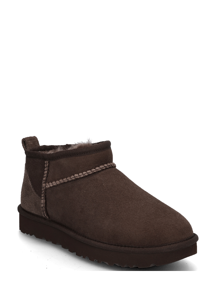 UGG - W Classic Ultra Mini - flade ankelstøvler - dusted cocoa - 0