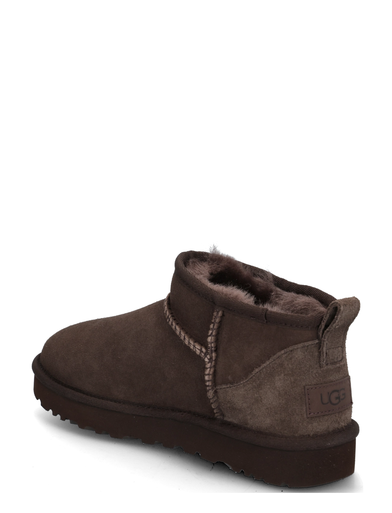 UGG Classic Ultra Mini-stövlar i choklad läder dam – bild 9