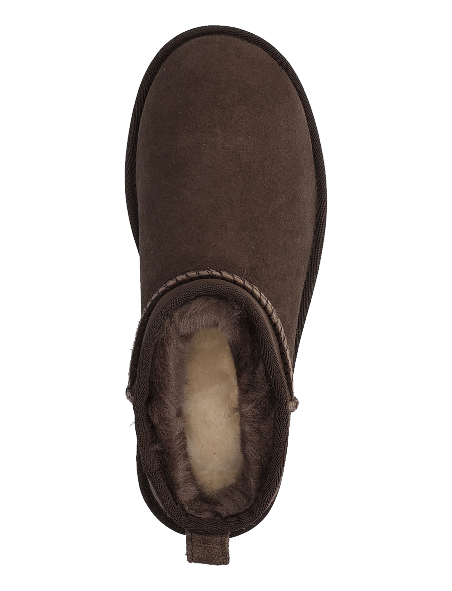 UGG - W Classic Ultra Mini - flade ankelstøvler - dusted cocoa - 3