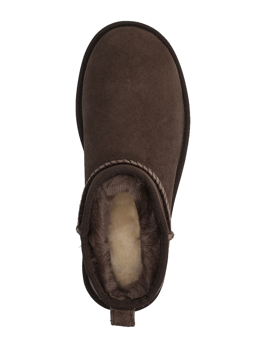 UGG - W Classic Ultra Mini - platta ankelboots - dusted cocoa - 3
