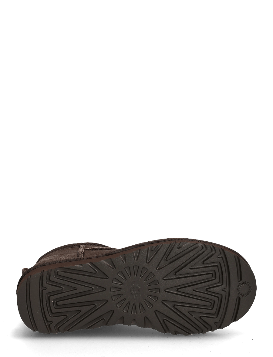 UGG - W Classic Ultra Mini - platta ankelboots - dusted cocoa - 4