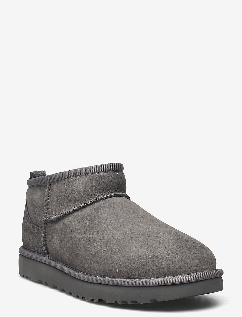 UGG - W Classic Ultra Mini - teddy boots - grey - 0