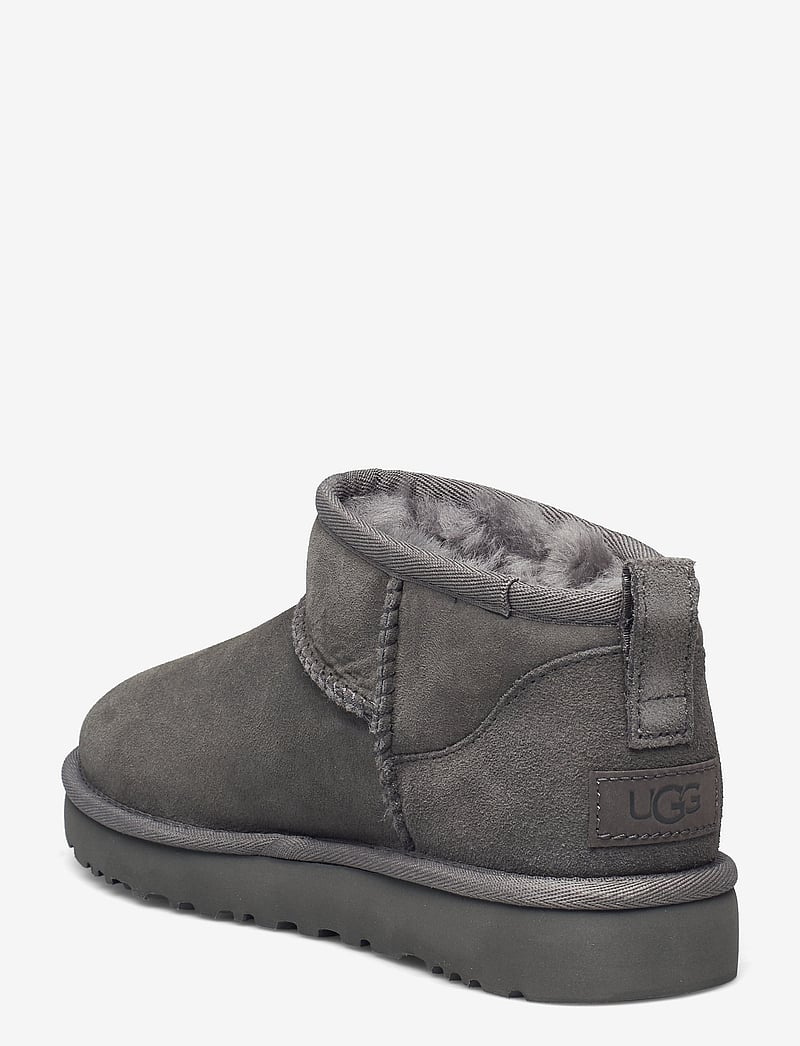 UGG - W Classic Ultra Mini - teddy boots - grey - 2