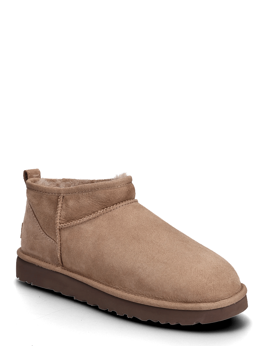 UGG - W Classic Ultra Mini - flade ankelstøvler - rocky oak - 0