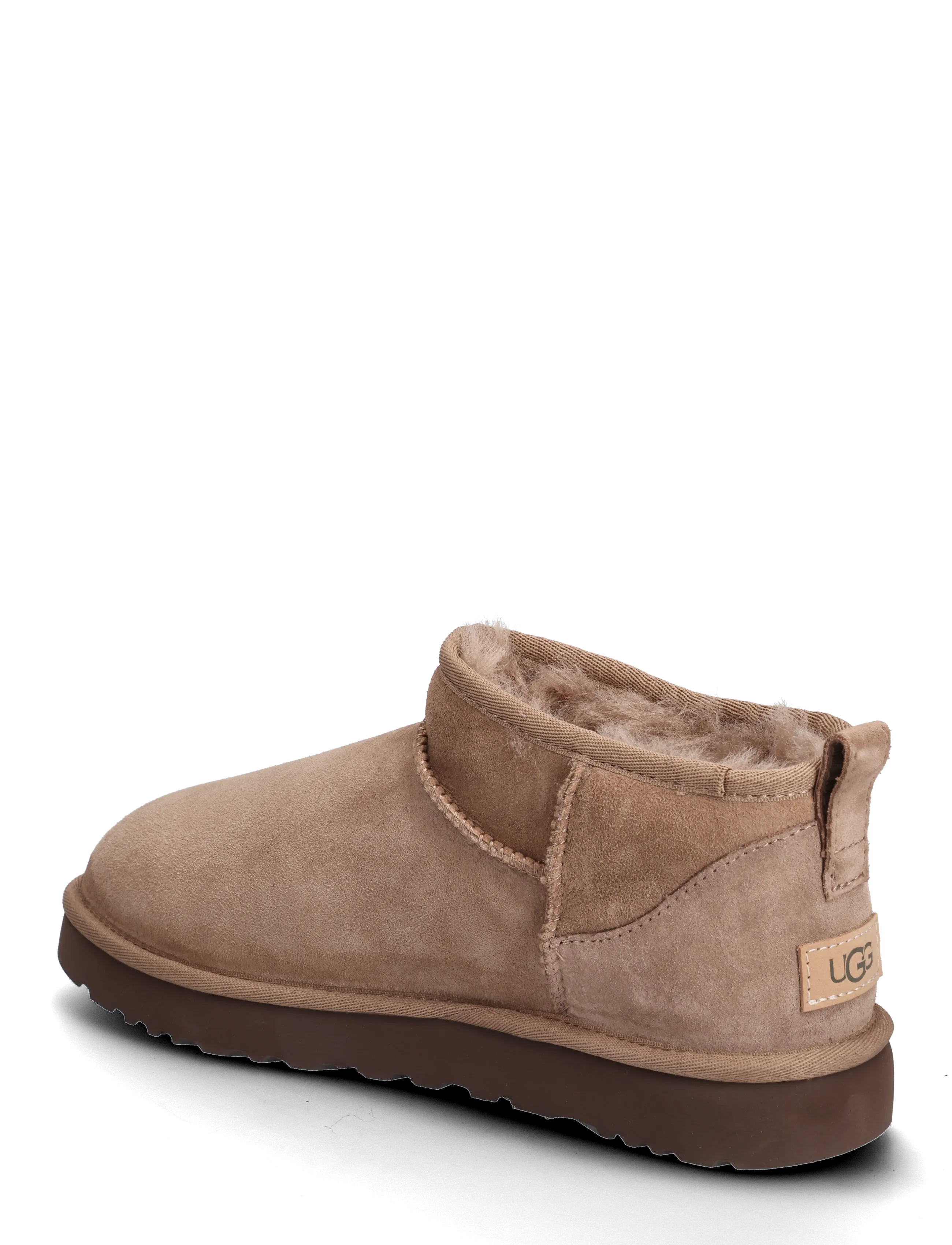 UGG - W Classic Ultra Mini - flade ankelstøvler - rocky oak - 2
