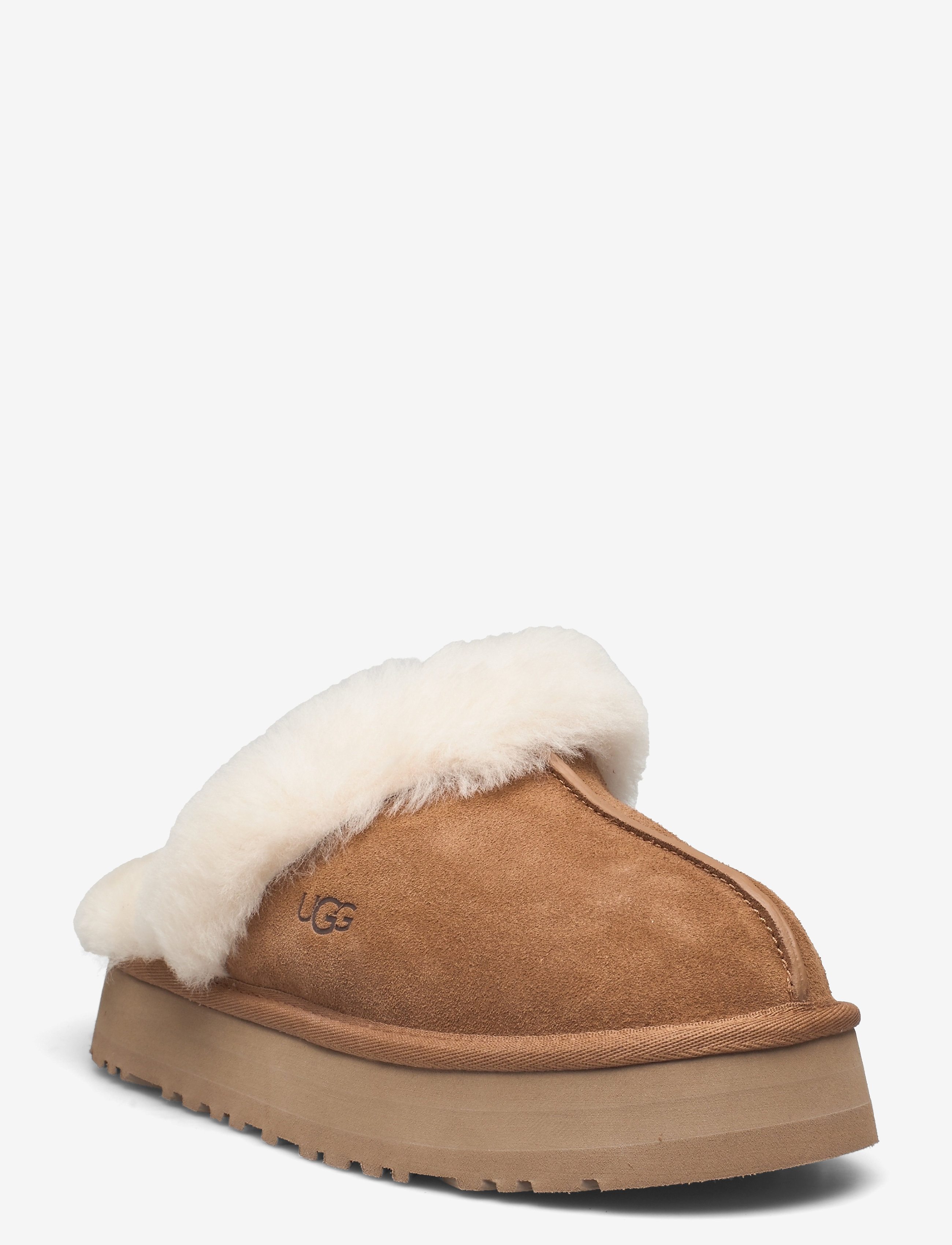UGG W Disquette, 36, Schuhe, Braun - Slippers, Frauen