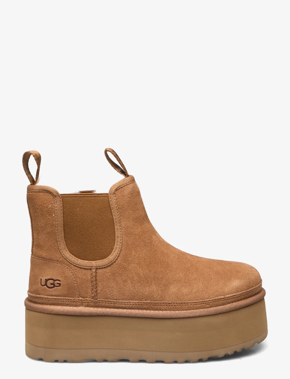 UGG - W Neumel Platform Chelsea - bamsestøvler - chestnut - 1