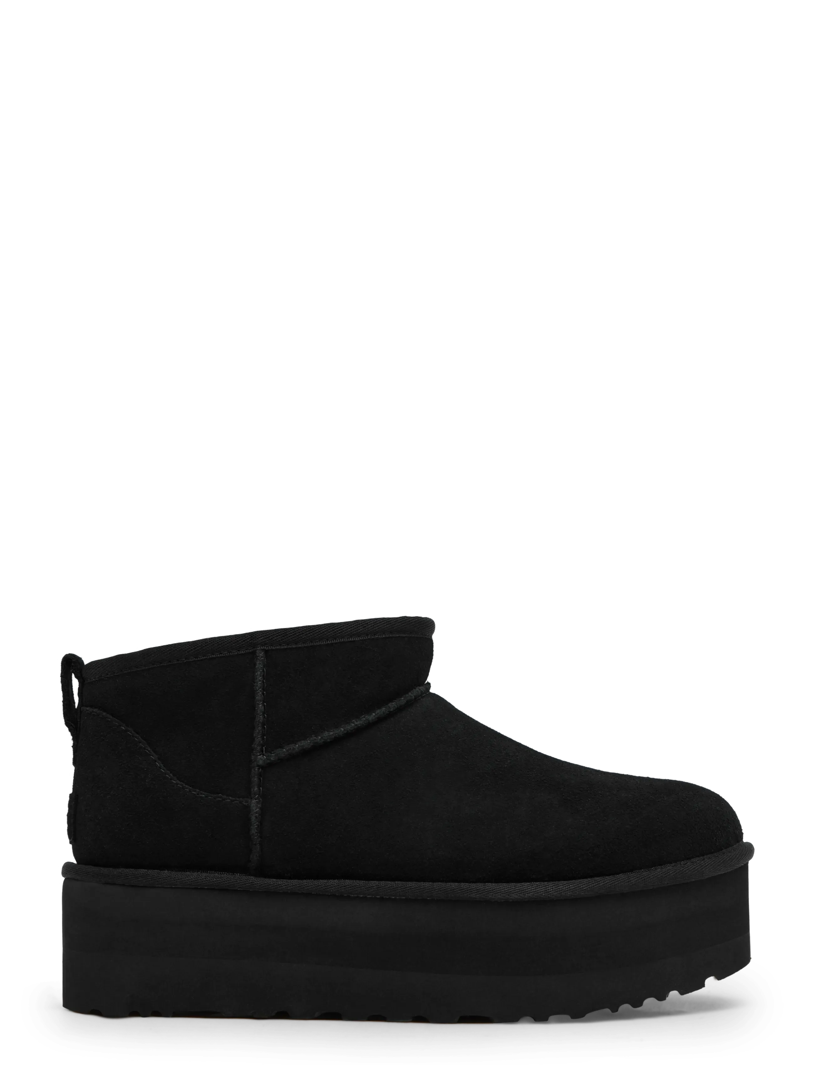 UGG W Classic Ultra Mini Platform, Kvinder, Ultra Mini Plateau Støvle, Sort, Str: 40