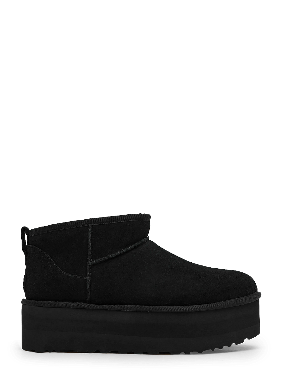 UGG - W Classic Ultra Mini Platform - bamsestøvler - black - 1