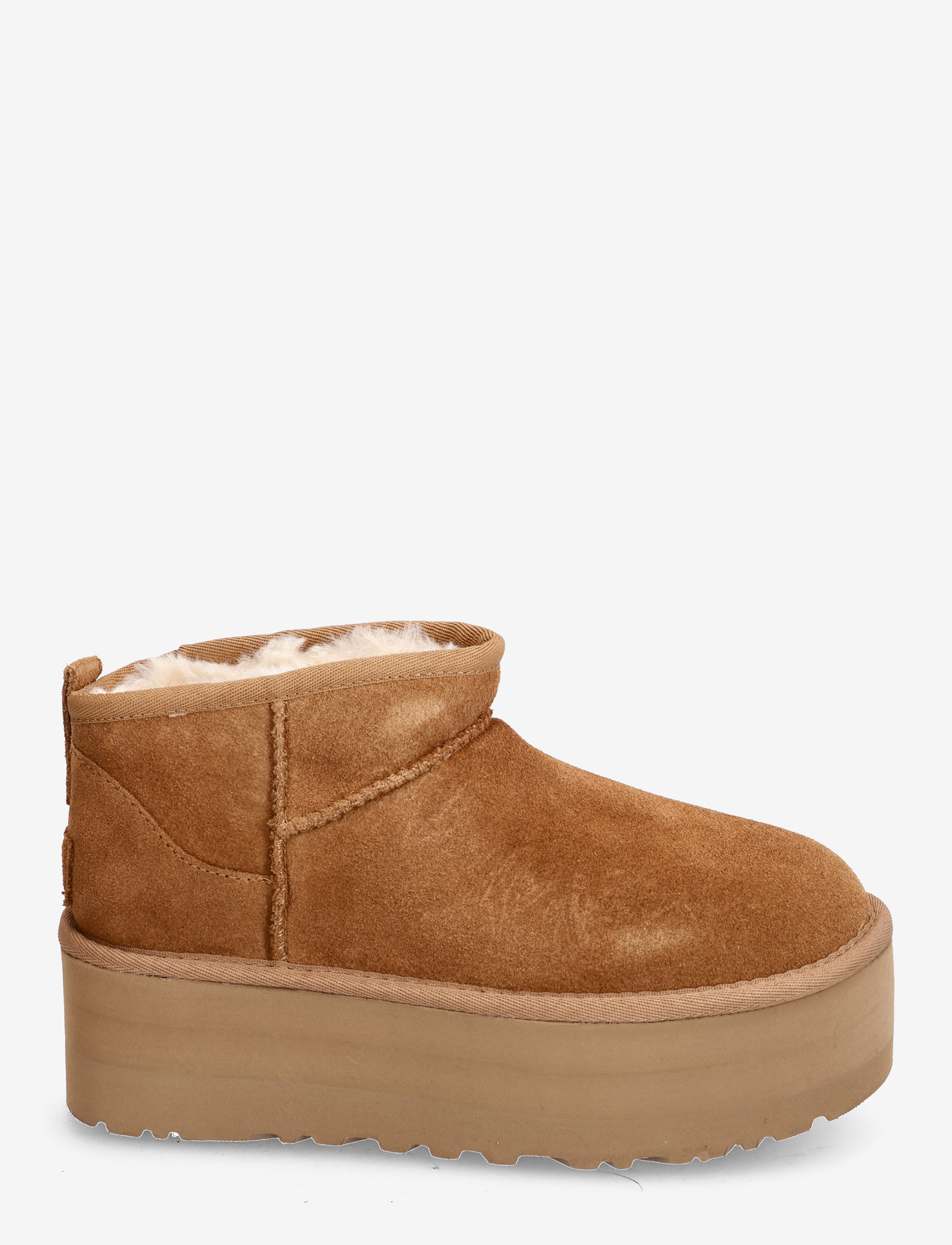 UGG - W Classic Ultra Mini Platform - bamsestøvler - chestnut - 1
