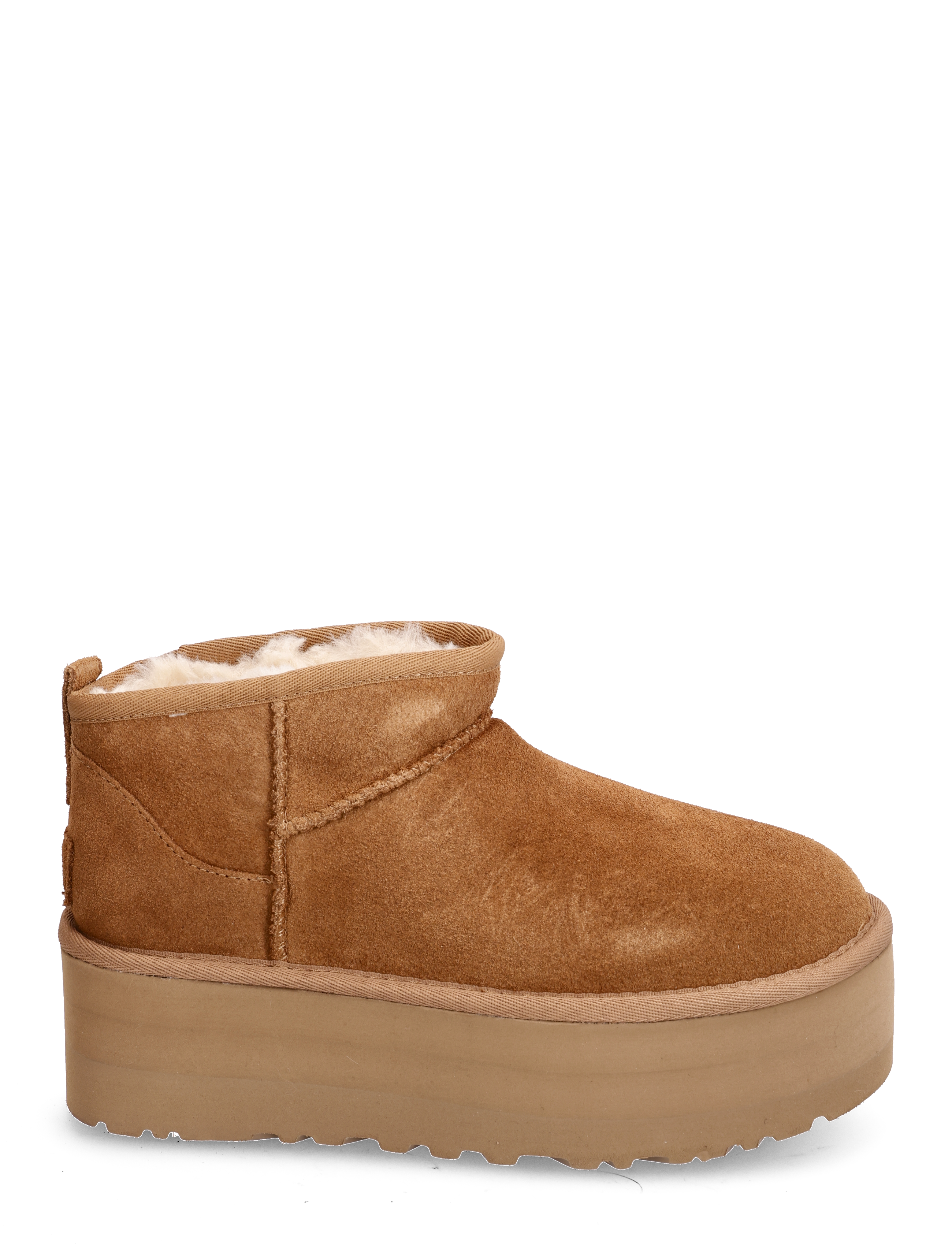 UGG - W Classic Ultra Mini Platform - teddy-stiefel - chestnut - 1