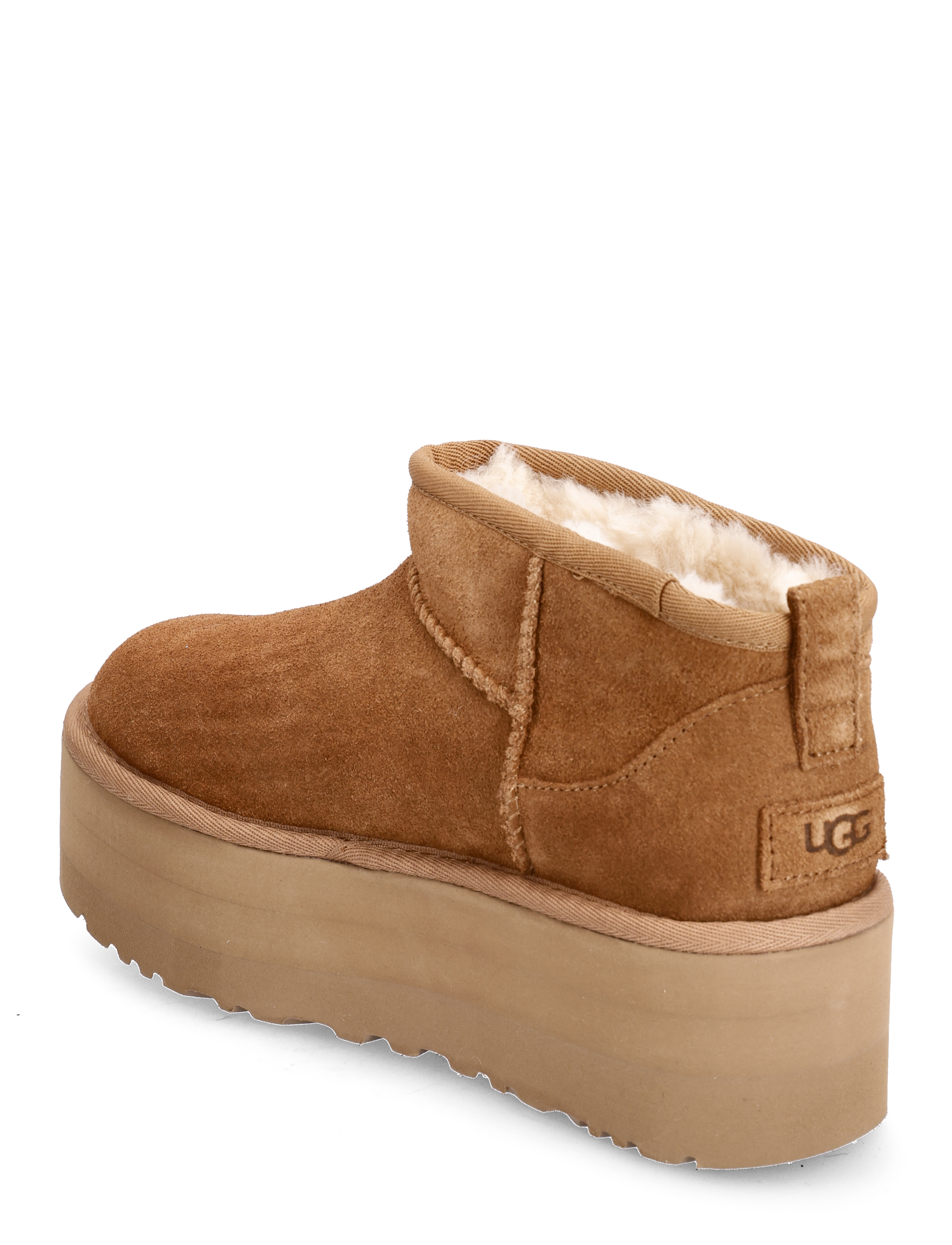 UGG - W Classic Ultra Mini Platform - teddy-stiefel - chestnut - 2
