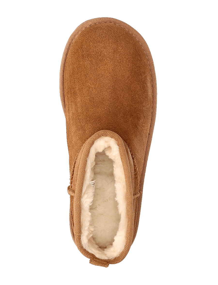 UGG - W Classic Ultra Mini Platform - teddy boots - chestnut - 3
