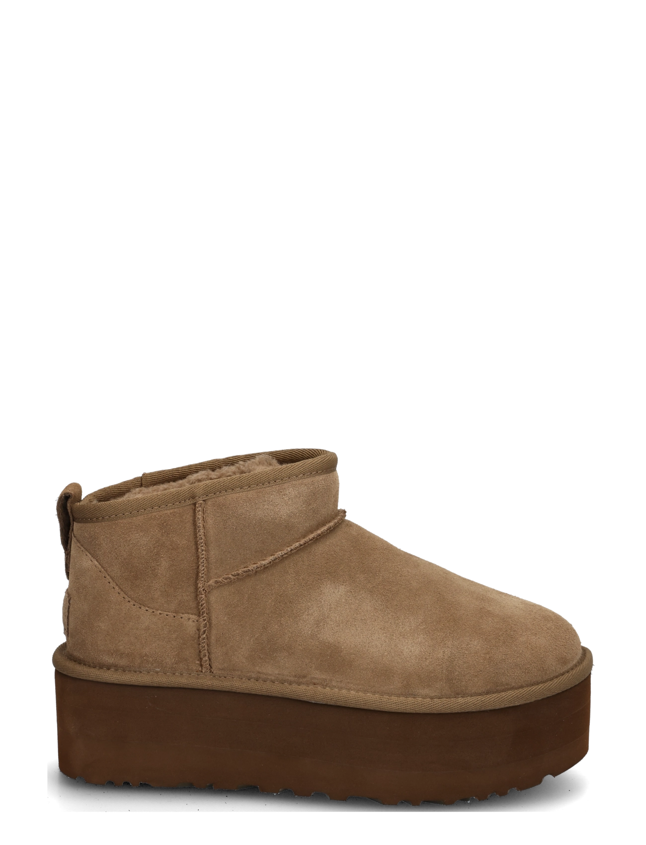 UGG - W Classic Ultra Mini Platform - teddy-stiefel - light bronze - 2