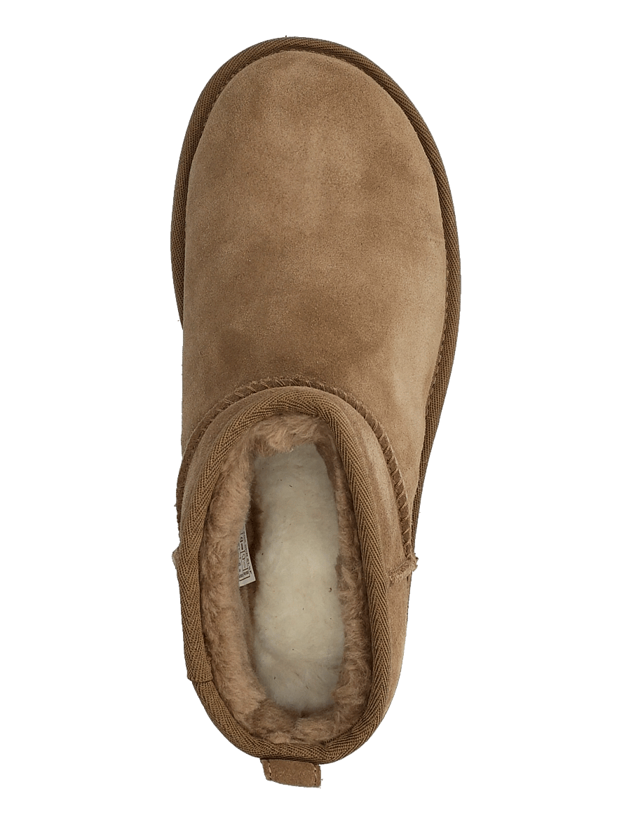 UGG - W Classic Ultra Mini Platform - teddy-stiefel - light bronze - 3