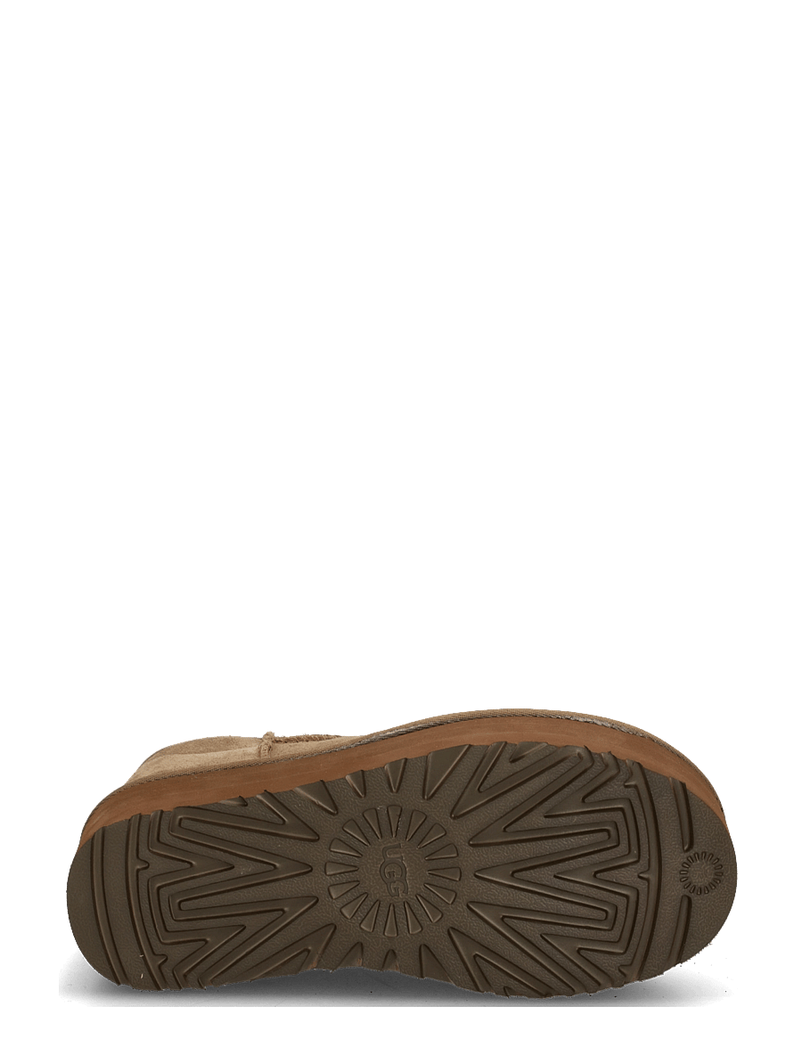 UGG - W Classic Ultra Mini Platform - teddy-stiefel - light bronze - 4