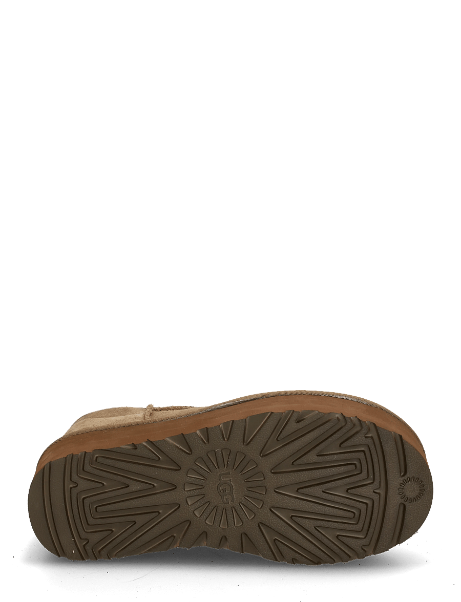 UGG - W Classic Ultra Mini Platform - teddy boots - light bronze - 4