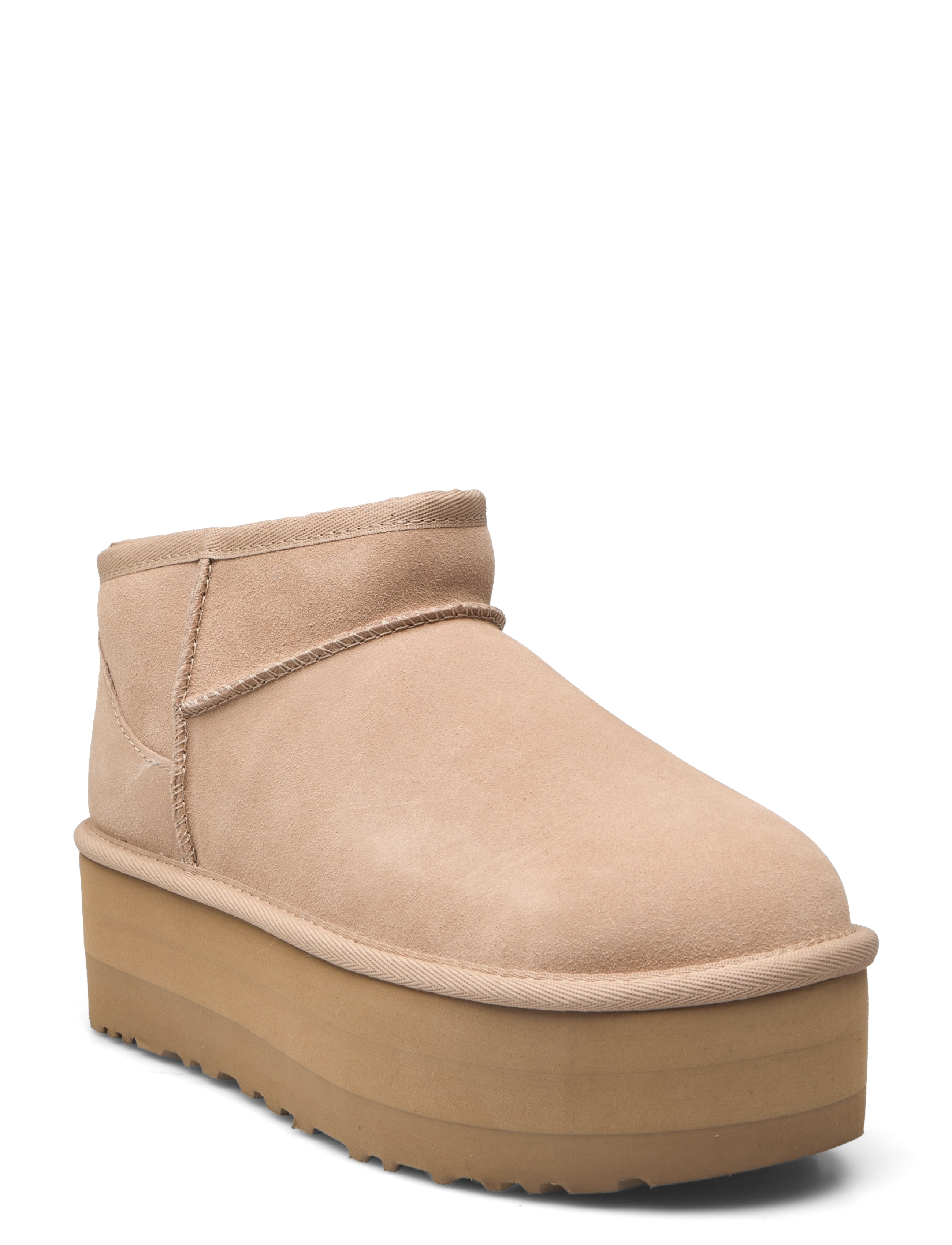 UGG W Classic Ultra Mini Platform, 42, Schuhe, Beige - Wintershoes, Frauen