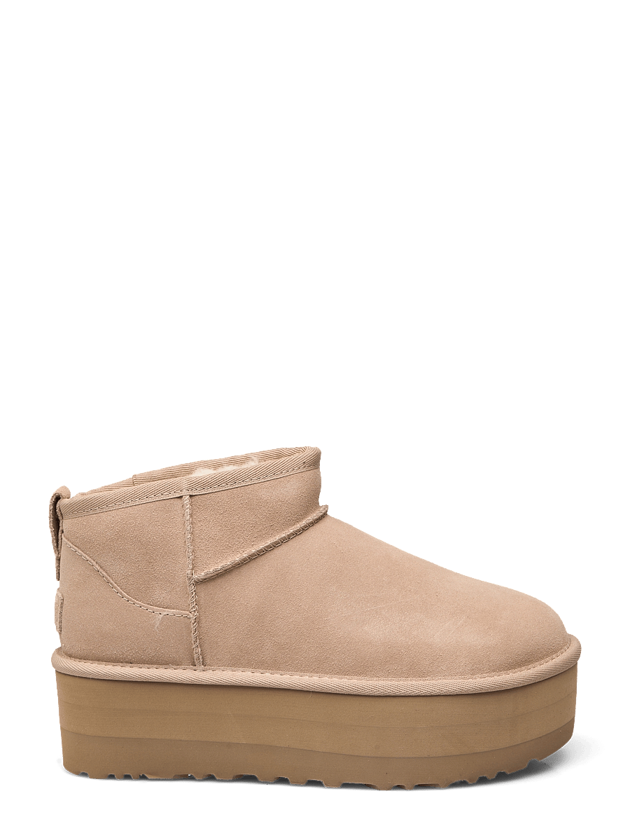 UGG - W Classic Ultra Mini Platform - teddy-saapad - sand - 1