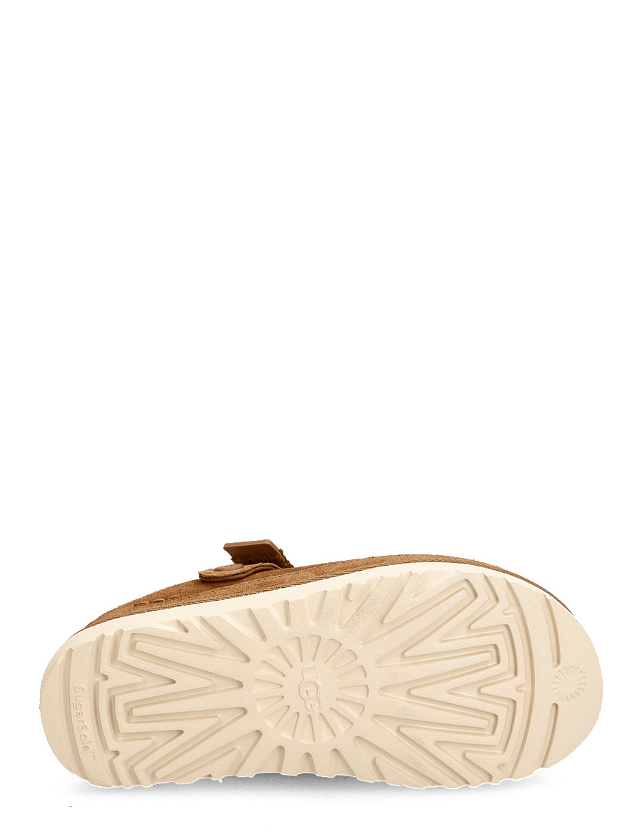 UGG - W Goldenstar Clog - platta mules - chestnut - 4