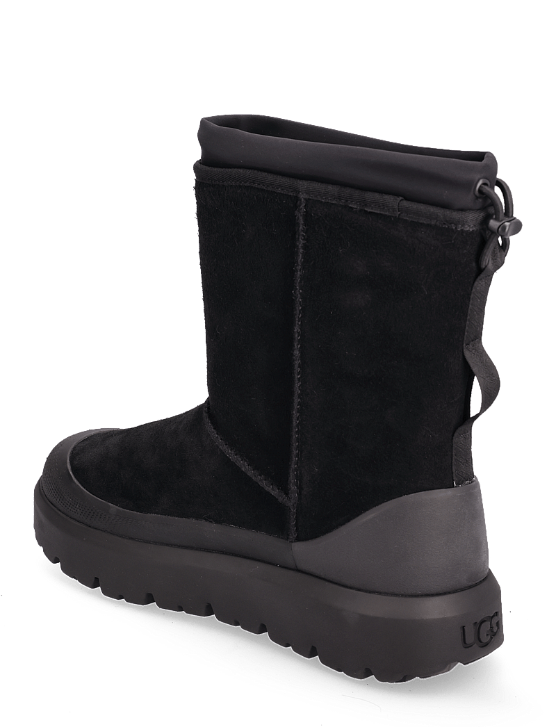 UGG - M Classic Short Weather Hybrid - vinterkängor - black / black - 2