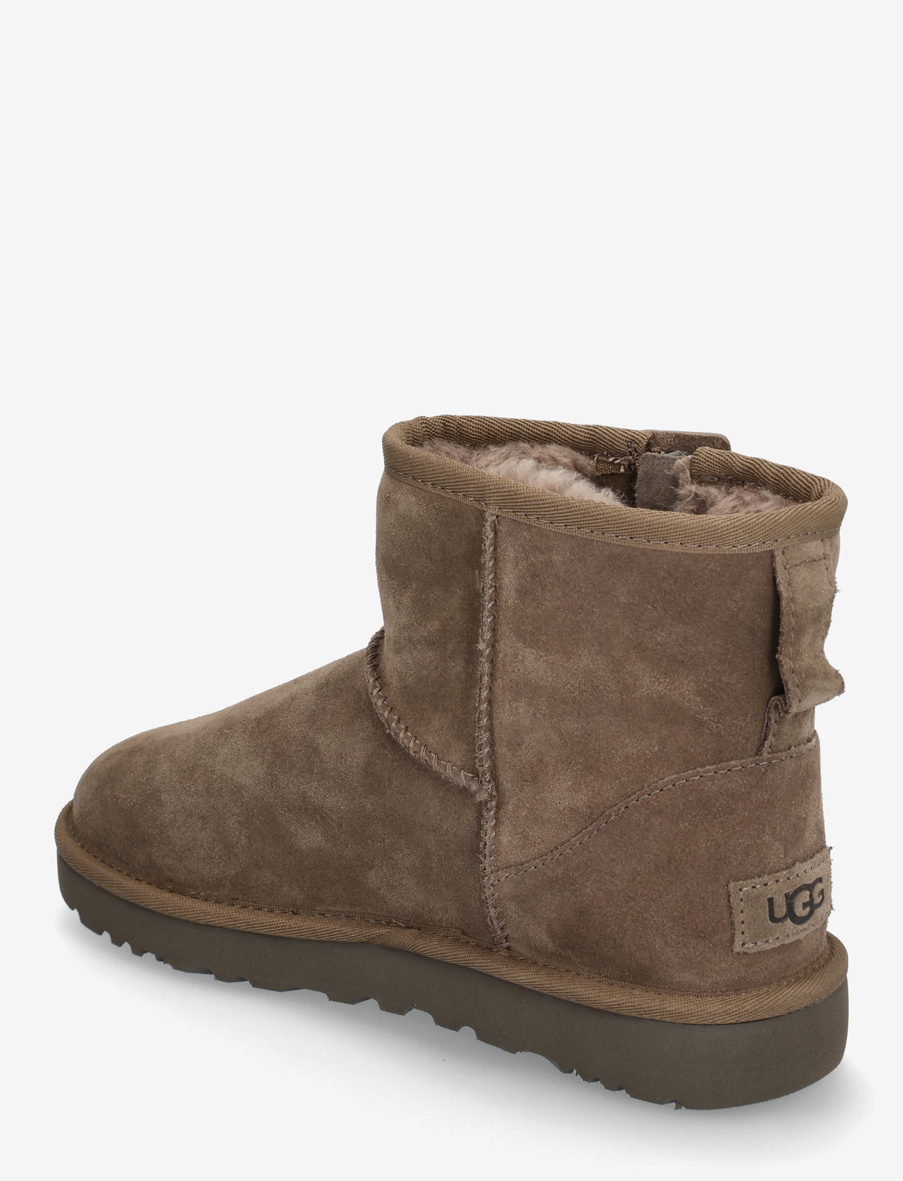 UGG - W Classic Mini Bailey Zip - teddy boots - hickory - 2