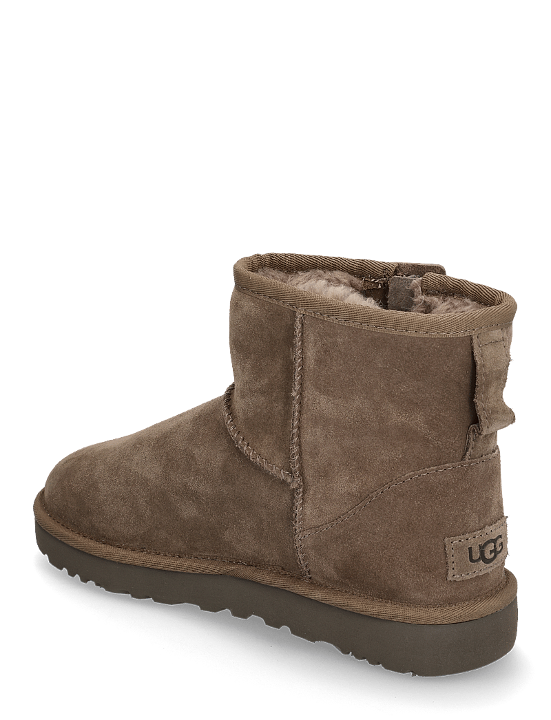 UGG - W Classic Mini Bailey Zip - teddy boots - hickory - 2