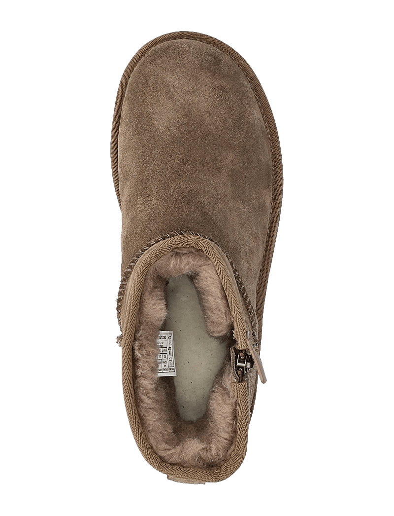 UGG - W Classic Mini Bailey Zip - teddy boots - hickory - 3