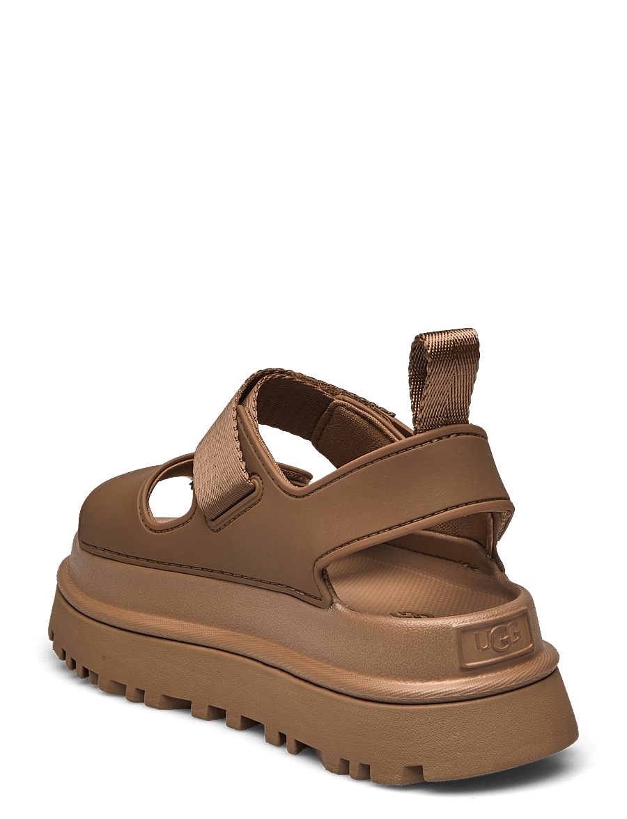 UGG - W GoldenGlow - platformsandaler - bison brown - 2