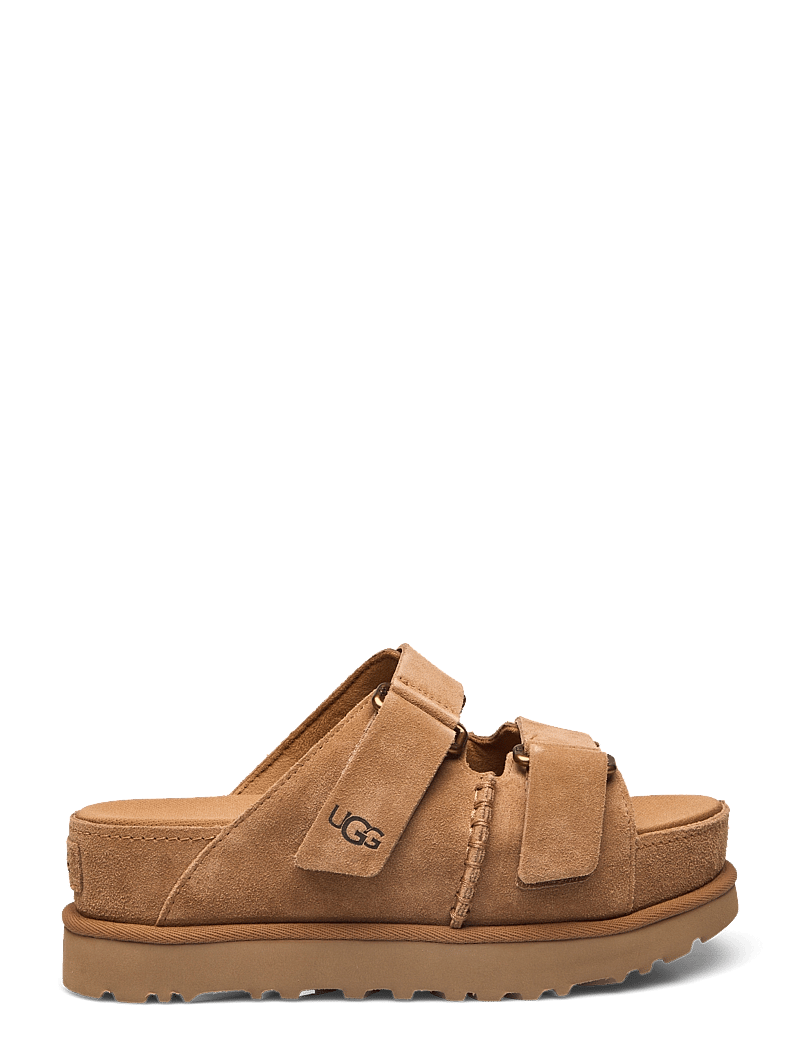 UGG - W Goldenstar Hi Slide - plateau-sandalen - chestnut - 1