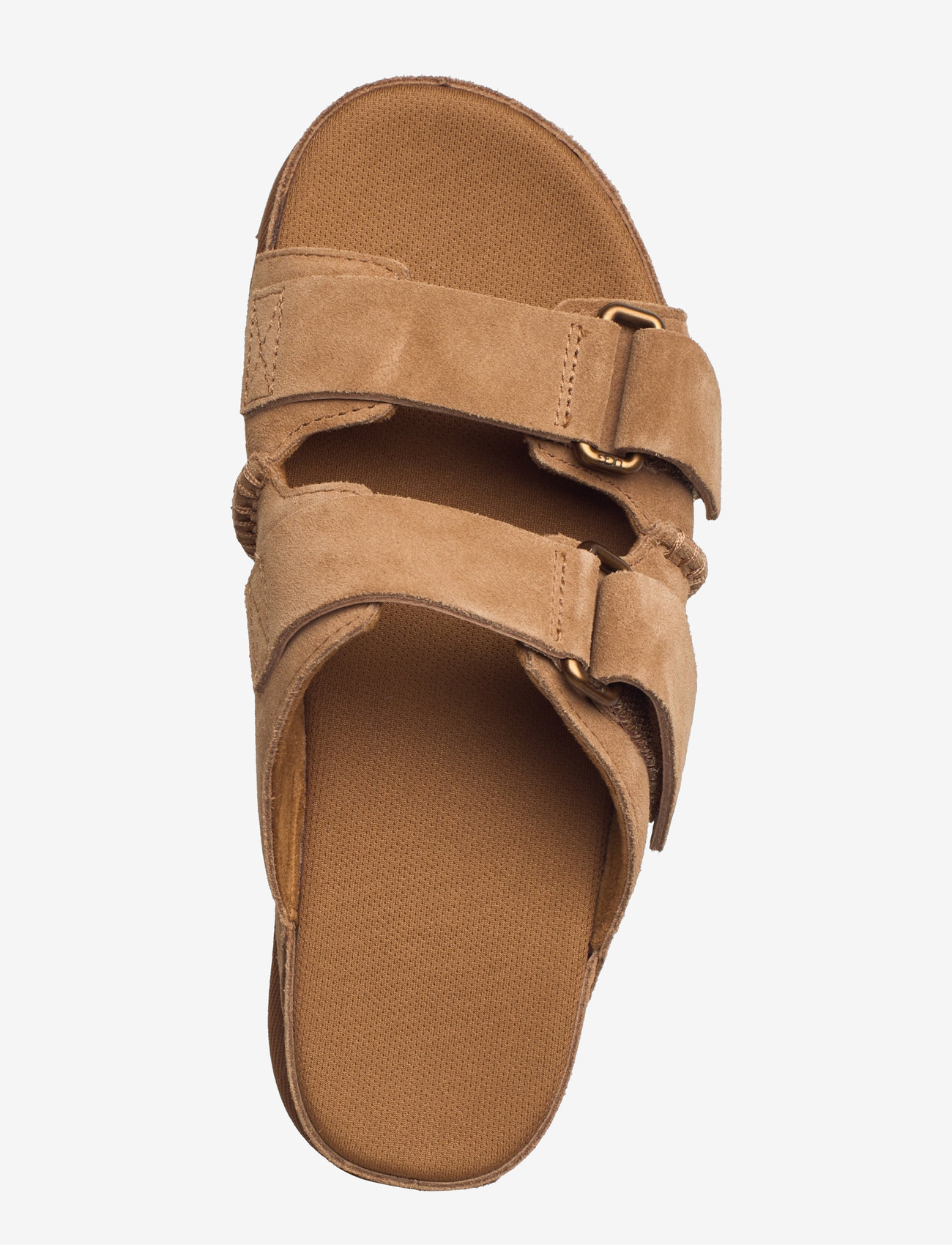 UGG - W Goldenstar Hi Slide - platåsandaler - chestnut - 3