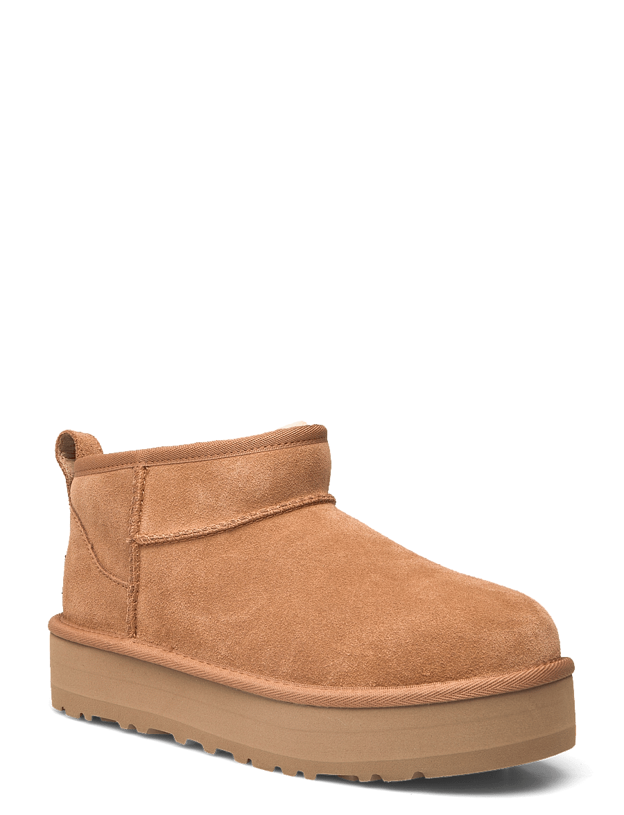 UGG - K Classic Ultra Mini Platform - vinterstøvler - chestnut - 0