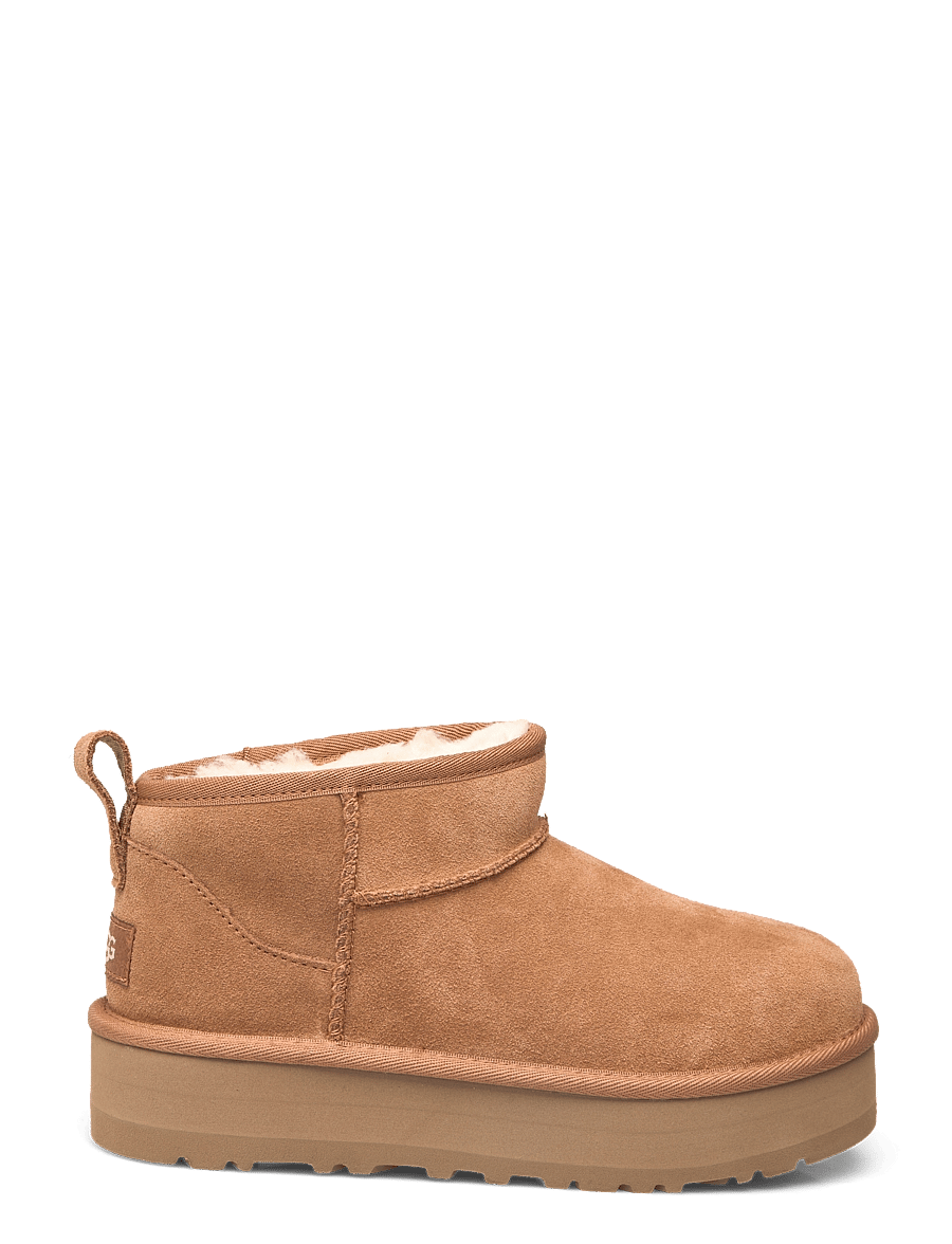 UGG - K Classic Ultra Mini Platform - vinterstøvler - chestnut - 1