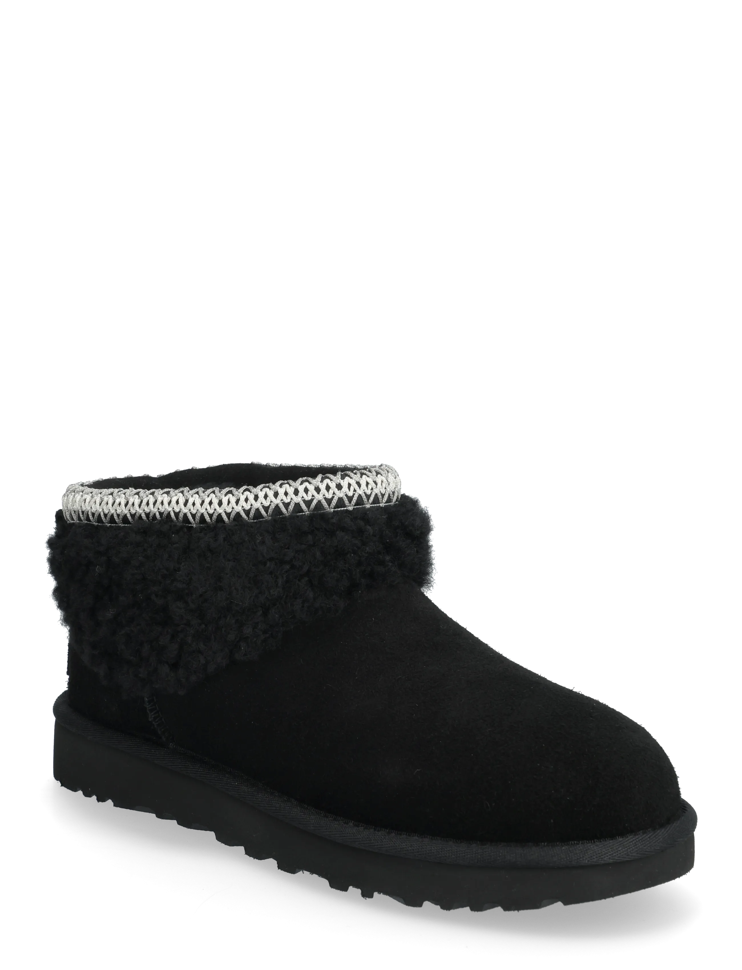 UGG W Classic Ultra Mini Maxi Curly, 36, Black, Sko > Teddy Boots, Dame