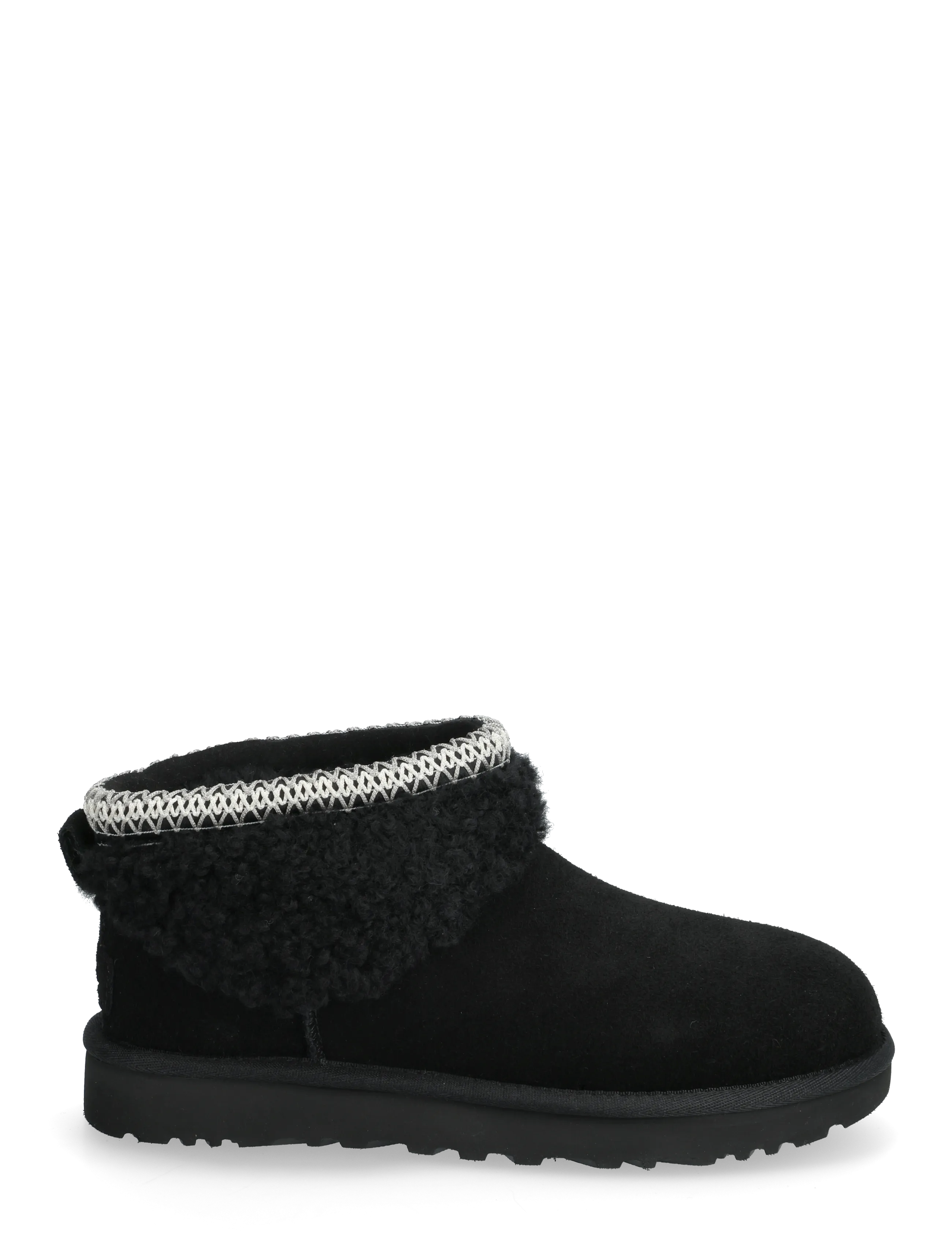 UGG - W Classic Ultra Mini Maxi Curly - teddy boots - black - 1
