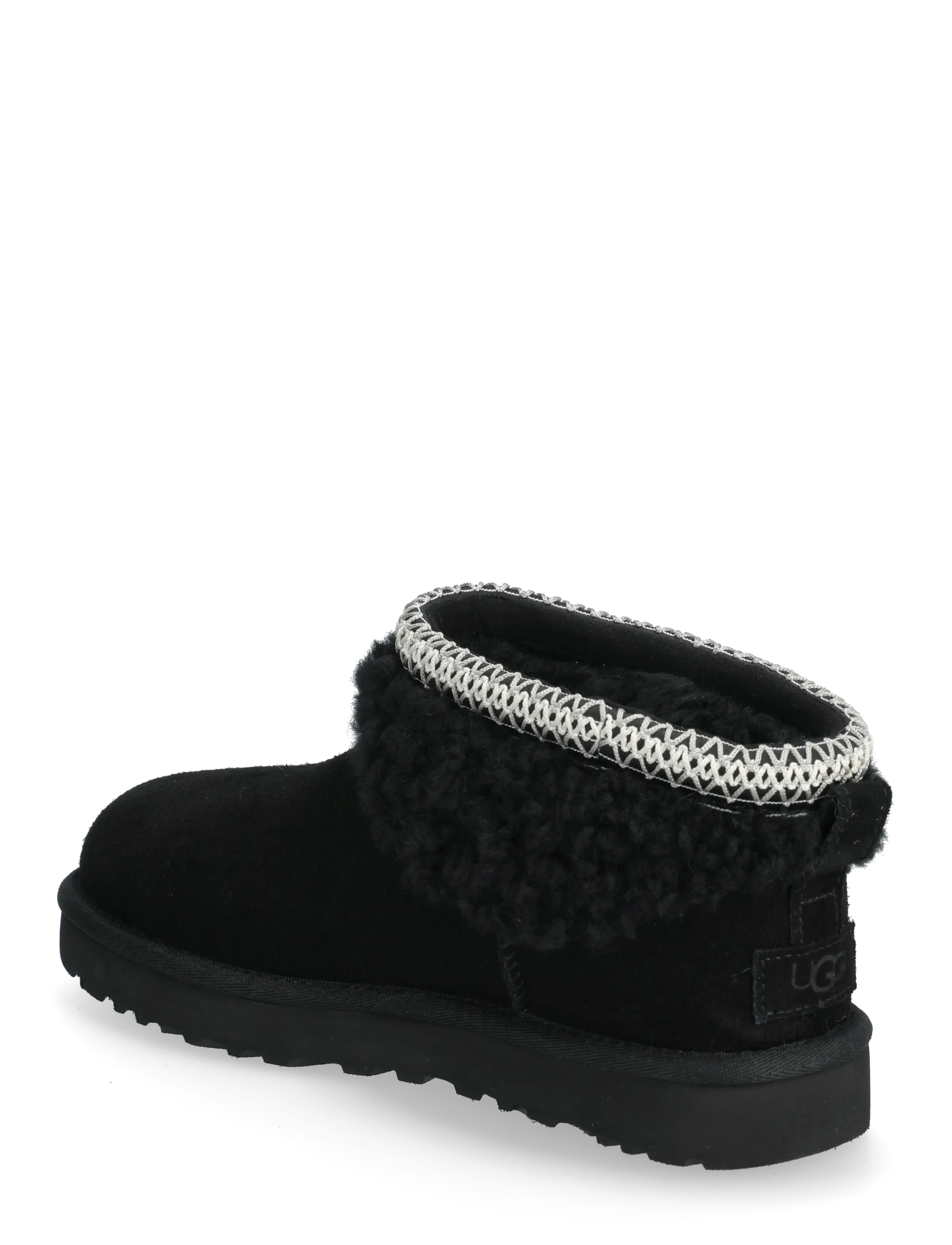 UGG - W Classic Ultra Mini Maxi Curly - teddy boots - black - 2