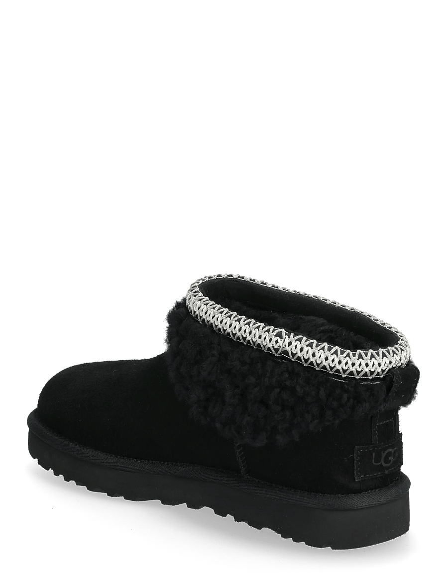 UGG - W Classic Ultra Mini Maxi Curly - teddy boots - black - 2
