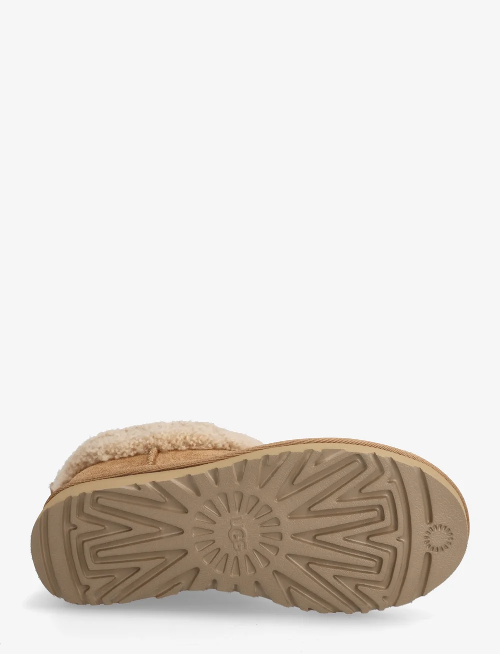 UGG - W Classic Ultra Mini Maxi Curly - bamsestøvler - chestnut - 4