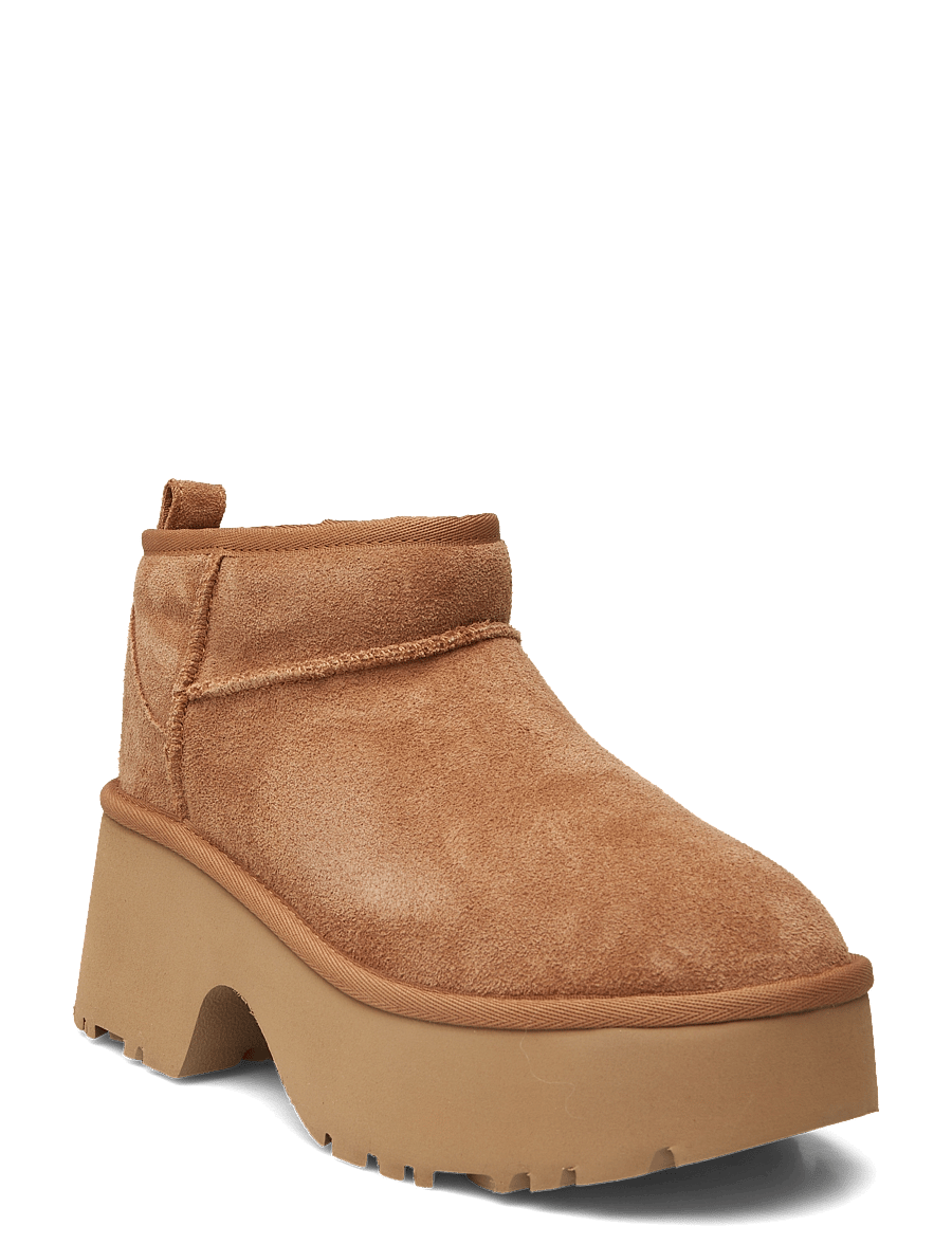 UGG - W Classic Ultra Mini New Heights - winterschuhe - chestnut - 0