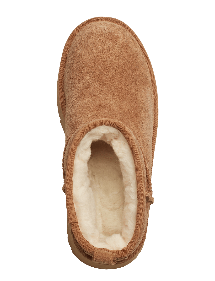 UGG - W Classic Ultra Mini New Heights - winterschuhe - chestnut - 3