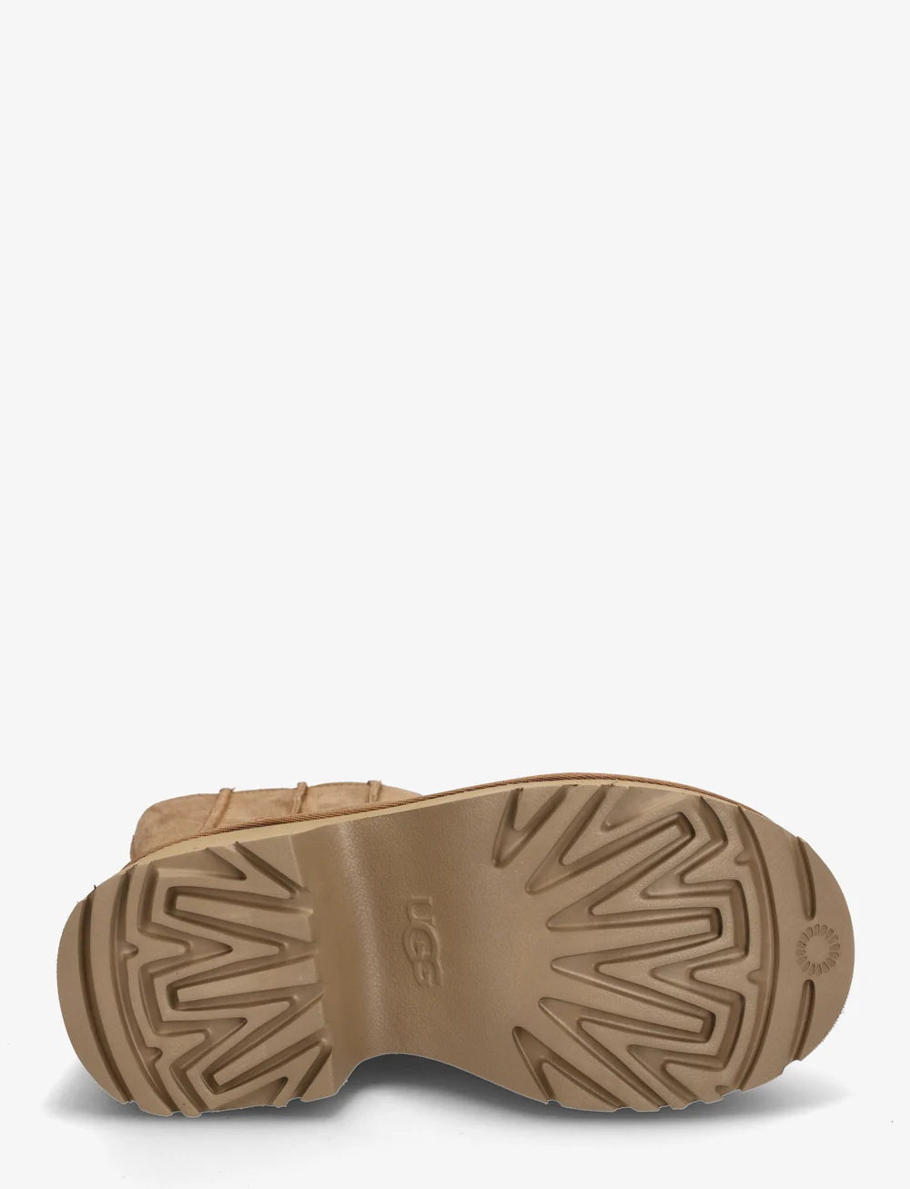 UGG - W Classic Twin Seam New Heights - varmfodrade skor - chestnut - 4