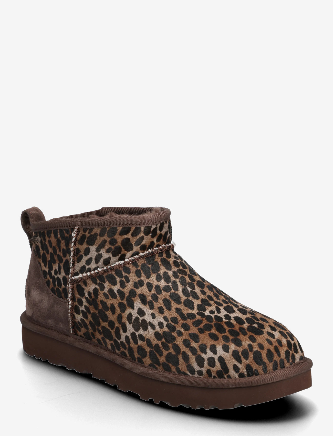 UGG - W Classic Ultra Mini Caspian - platta ankelboots - burnt cedar - 0