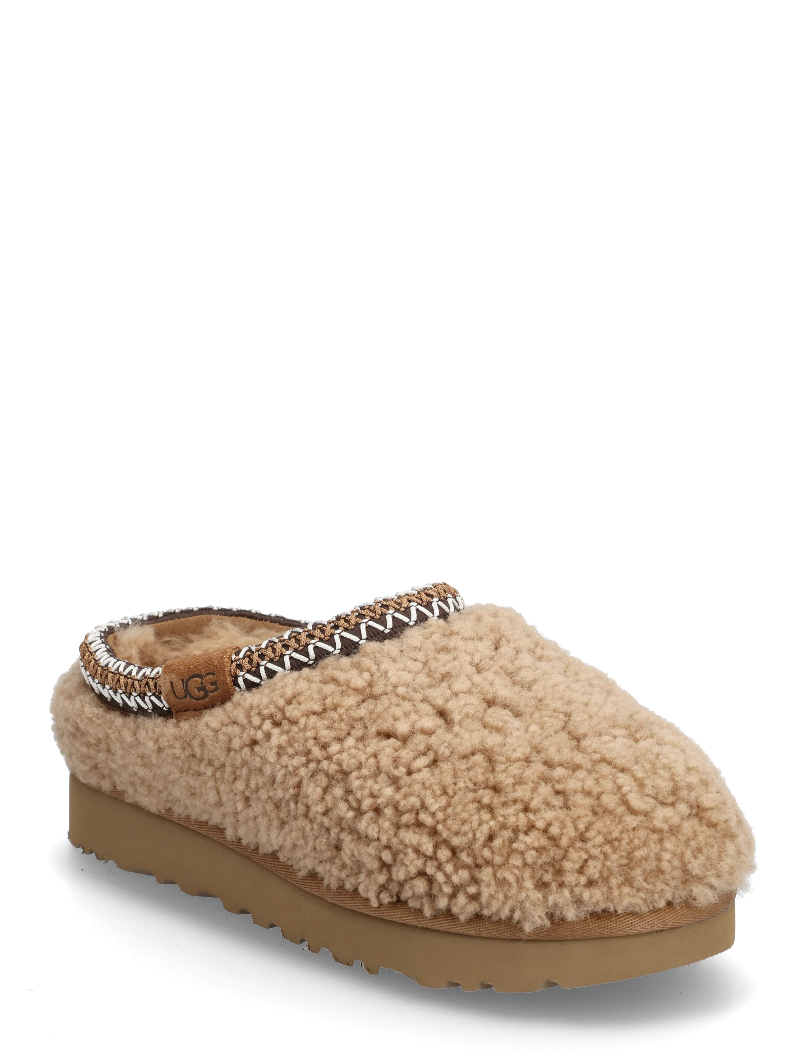 UGG W Tasman Maxi Curly, 40, Beige, Sko > Tøfler, Dame