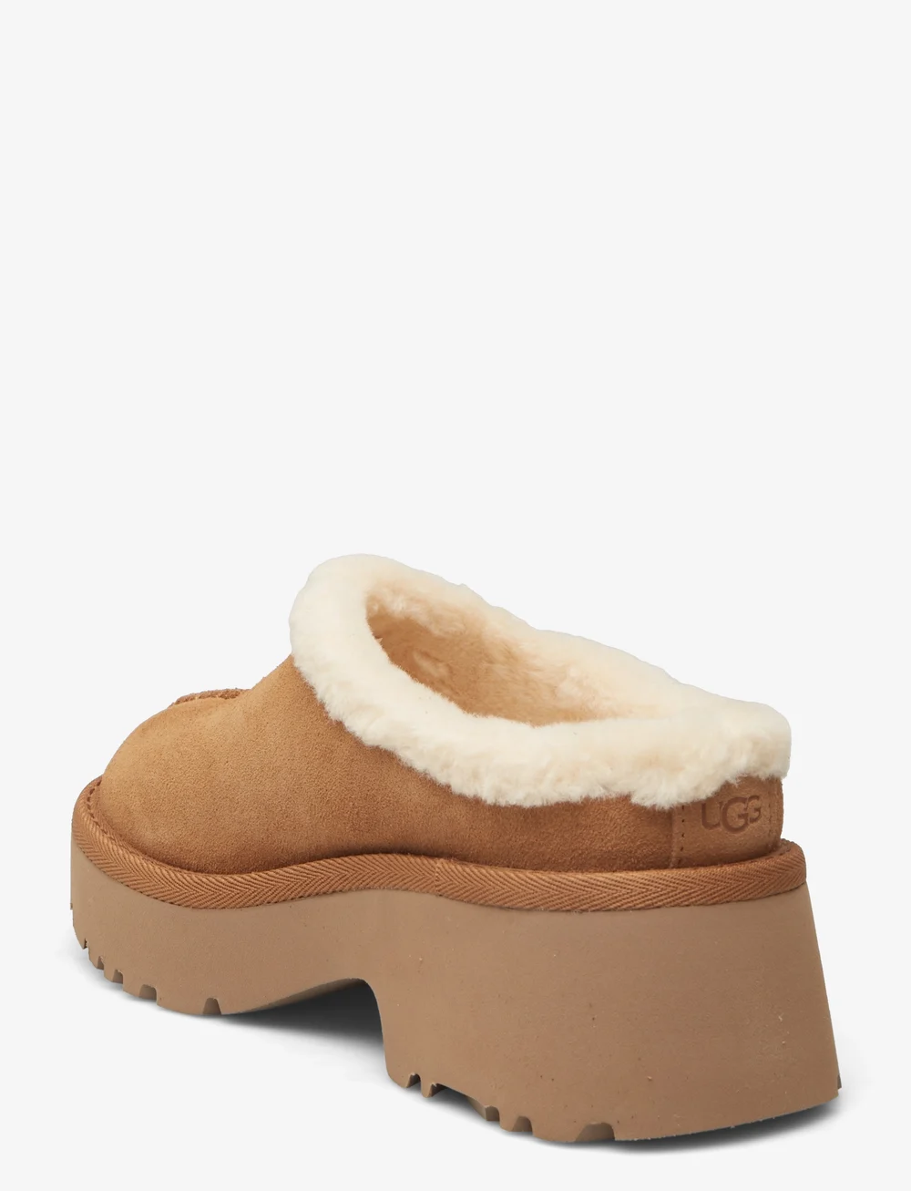 UGG - W New Heights Cozy Clog - korolliset pistokkaat - chestnut - 2