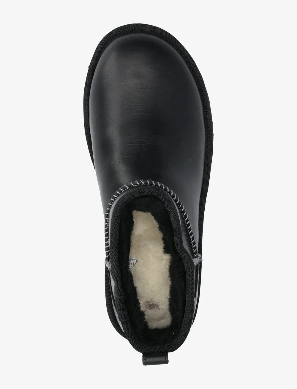 UGG - W Classic Ultra Mini LTHR Regen - lumesaapad - black - 3