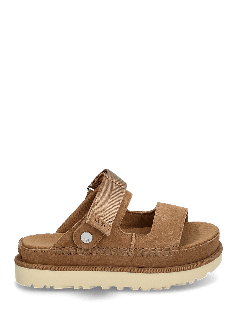 UGG - W Goldenstar Glide - flache sandalen - chestnut - 1
