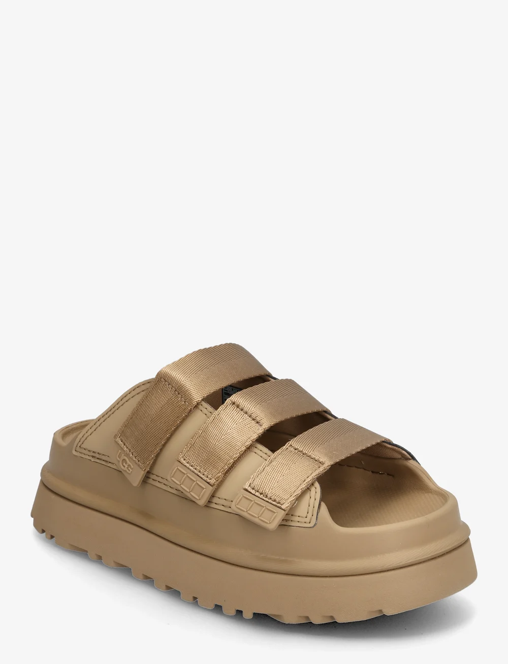 UGG - W GoldenGlow Slide - plateau-sandalen - dark sand - 0