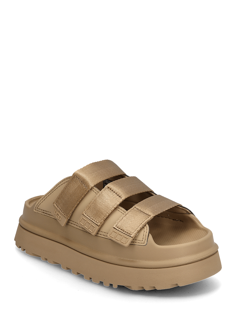 UGG - W GoldenGlow Slide - plateau-sandalen - dark sand - 0